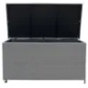 Obrazek Skrzynia ogrodowa Tejn technorattan 80x80x160 grey