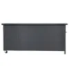 Obrazek Skrzynia ogrodowa Tejn technorattan 55x64x136 black