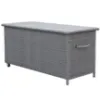 Obrazek Skrzynia ogrodowa Tejn technorattan 55x64x136 grey