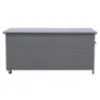 Obrazek Skrzynia ogrodowa Tejn technorattan 55x64x136 grey