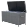Obrazek Skrzynia ogrodowa Tejn technorattan 55x64x136 grey