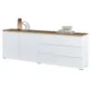 Obrazek Komoda 2d3s Modo 28 200cm Dąb Mauvella/Biały