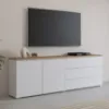 Obrazek Komoda 2d3s Modo 28 200cm Dąb Mauvella/Biały