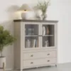 Obrazek Komoda Wysoka Evora 46 Beż/Dąb Dunin