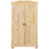 Obrazek Szafa 30500100 Genf 2d Sosna Natural Bezbarwny Lakier