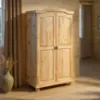 Obrazek Szafa 30500100 Genf 2d Sosna Natural Bezbarwny Lakier