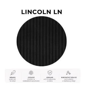 Obrazek Łóżko Mila 180x200 Lincoln 100ln czarny