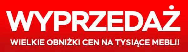 Wielka wyprzedaż w Abra Meble!